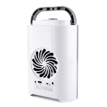 Oro kondicionierius, ventiliatorius ir bevielio ryšio garsiakalbis "Carruzzo", 2000 mAh