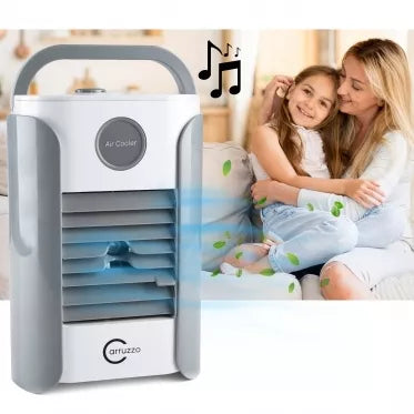 Oro kondicionierius, ventiliatorius ir bevielio ryšio garsiakalbis "Carruzzo", 2000 mAh