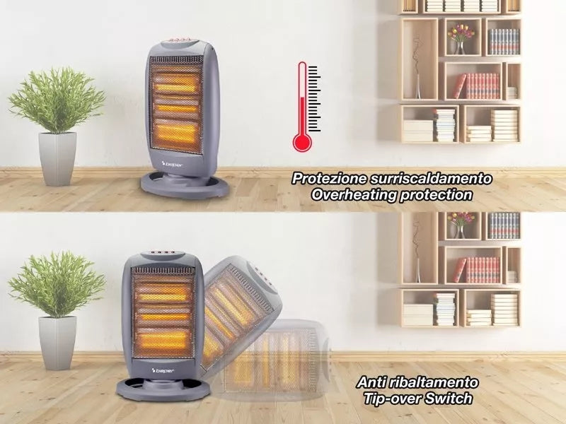 Oro Šildytuvas Beper B2067, 1200 W