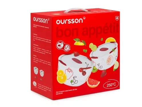 Dėžučių komplektas Oursson BS4781RC/DC Dark Cherry