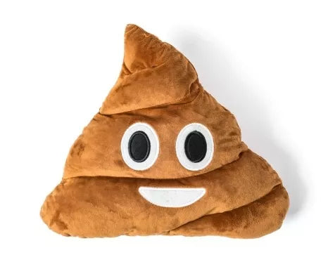 Pagalvė "Emoji Shit", 35 x 29 x 7,5 cm