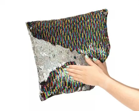 Pagalvė su blizgučiais, 35 x 35 x 12 cm