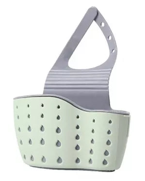 Pakabinama kriauklės lentynėlė, 5 x 15 x 24 cm (pilka, balta)