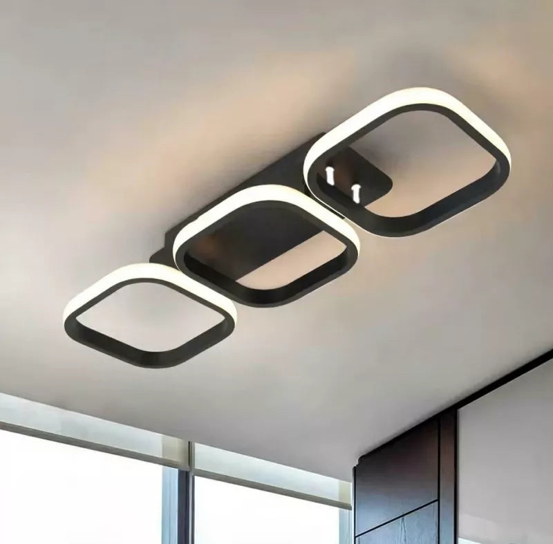 Pakabinama Lubinis Šviestuvas, Juoda, 33 W