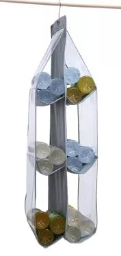 Pakabinama rankinukų lentyna, 34 x 115 x 31 cm (pilka)