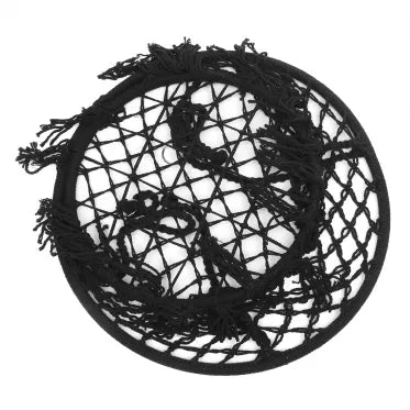 Pakabinamas fotelis - supynės juodas, 80 cm