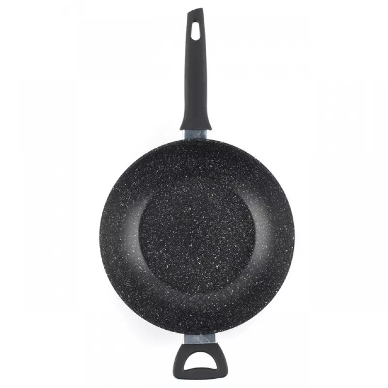 Pans Russell Hobbs Rh00488Mob 28 cm Marble Wok - Black