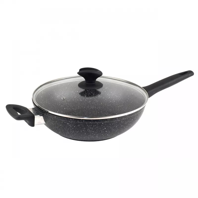 Pans Russell Hobbs Rh00488Mob 28 cm Marble Wok - Black