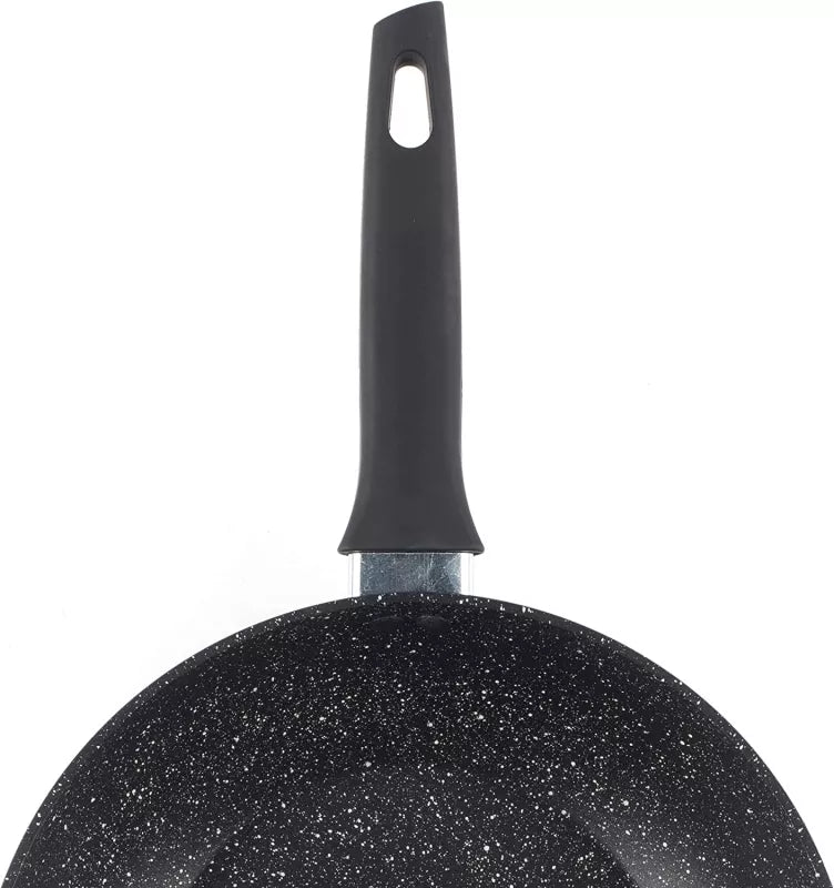 Pans Russell Hobbs Rh00488Mob 28 cm Marble Wok - Black