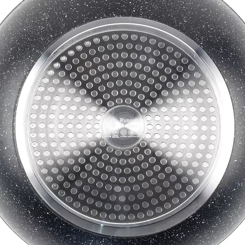 Pans Russell Hobbs Rh00488Mob 28 cm Marble Wok - Black