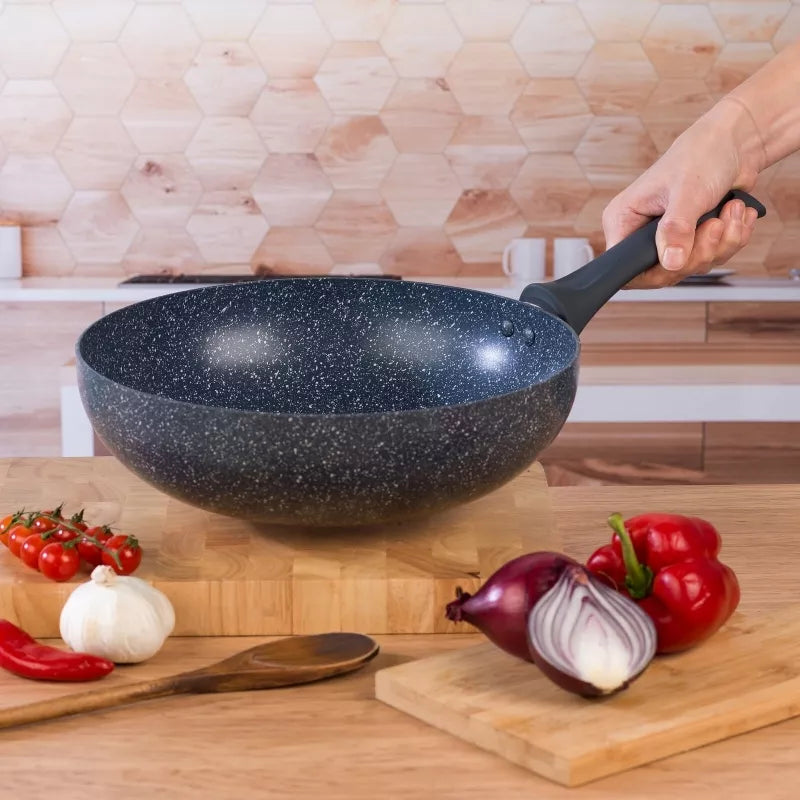 Pans Russell Hobbs Rh00851Eu7 Nightfall Stone Stirfry, 28 Cm