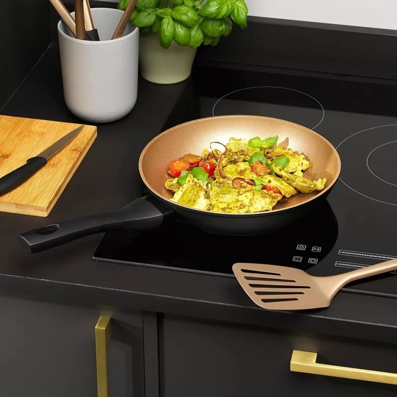 Pans Russell Hobbs Rh01666Beu7 Opulence Frypan, 24 cm Black