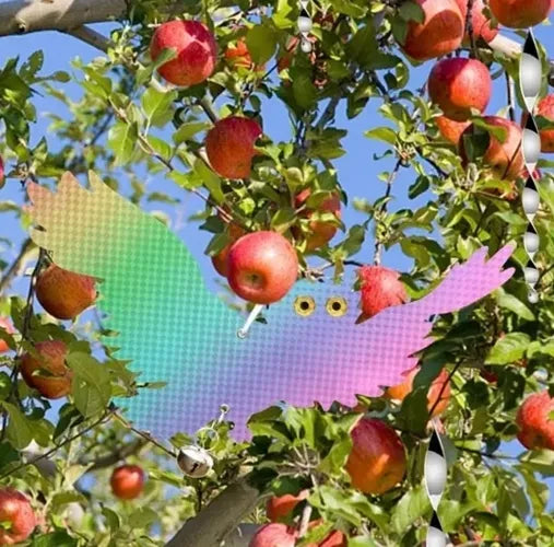 Paukščių Baidymo Figūra Skrendanti Pelėda