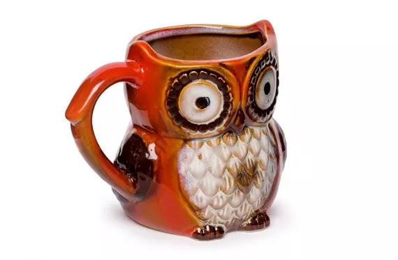 Pelėdos formos puodelis, 340 ml