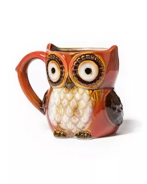 Pelėdos formos puodelis, 340 ml