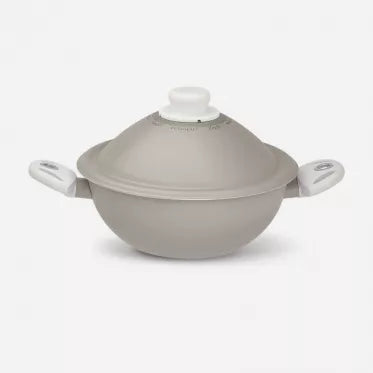 Puodas Pensofal White Diamond Vapsi 24cm (2 Handles W/LID) 6316