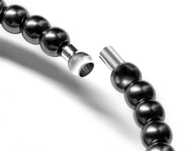 Perlų Vyno Butelio Laikiklis, Juodas