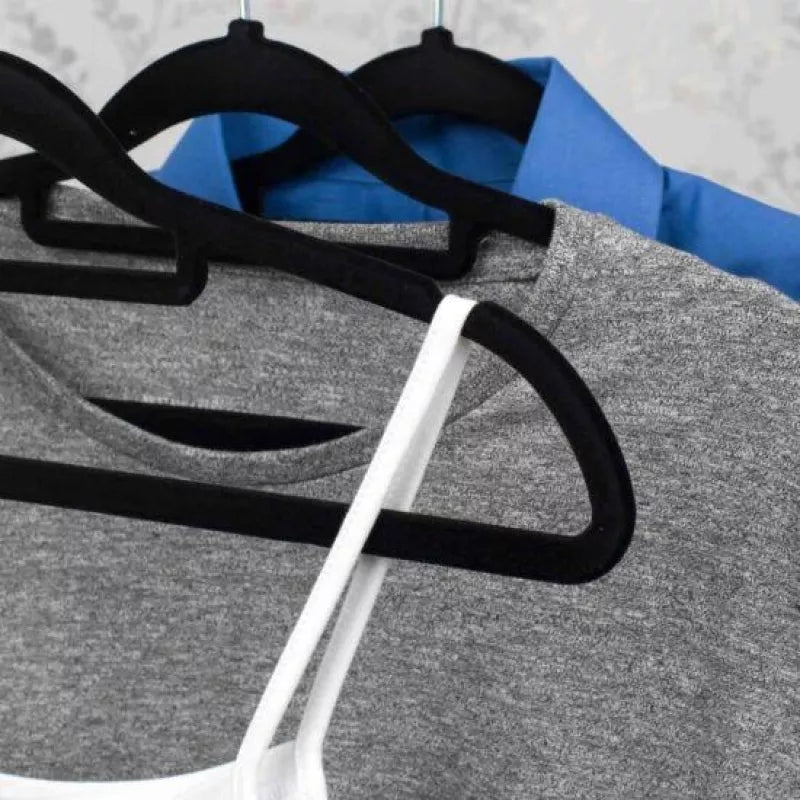 Plastikinių Pakabų Komplektas Beldray, 10 Vnt, Juodos