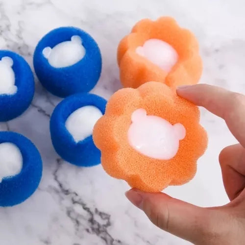 Plaukus Surenkantis Skalbimo Kamuolys, Oranžinė