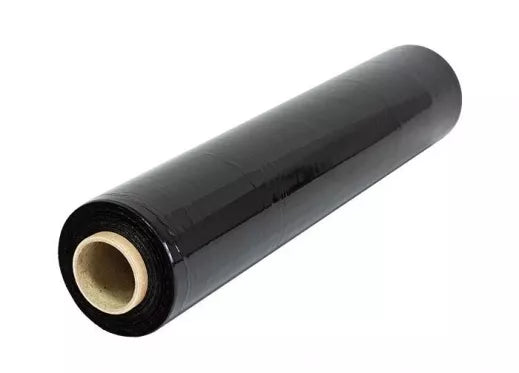 Pakavimo plėvelė, 300 m (juoda)