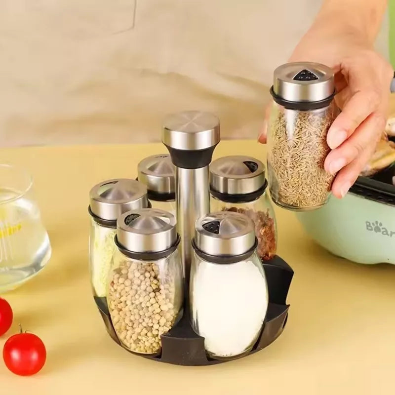 Prieskoninių Rinkinys Su Stovu, 6 vnt