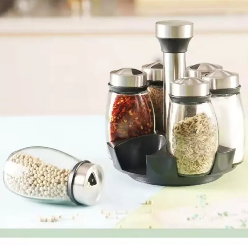 Prieskoninių Rinkinys Su Stovu, 6 vnt