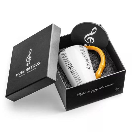 Puodelis Fleita + Padėkliukas