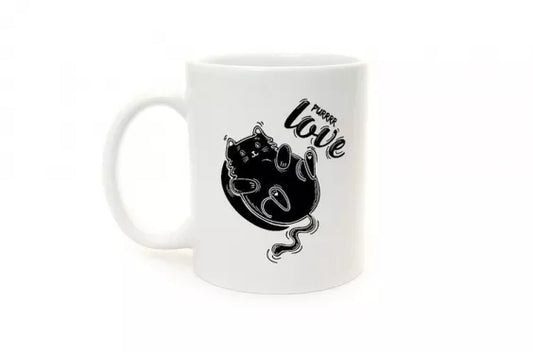 Puodelis "PURRRR love", 300 ml