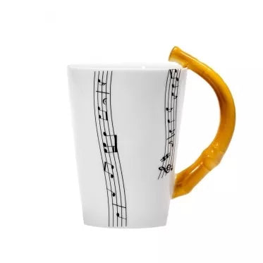 Puodelis su fleitos formos rankena, 250 ml