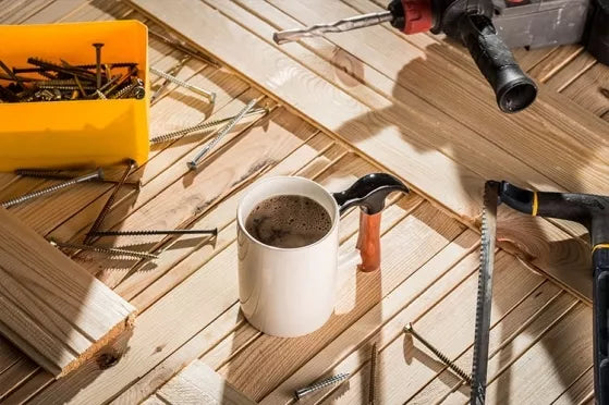 Puodelis su plaktuko formos rankena, 450 ml