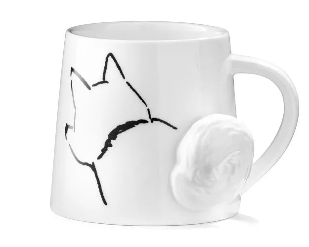 Puodelis - Šuns Uodega 3D