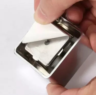 Rankšluosčio laikiklis, 4,5 x 4,5 x 2,5 cm (sidabrinis, pilkas)