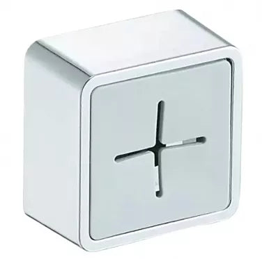 Rankšluosčio laikiklis, 4,5 x 4,5 x 2,5 cm (sidabrinis, pilkas)