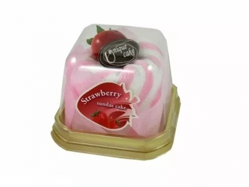 Rankšluostis "Braškių tortas", 30 x 30 cm