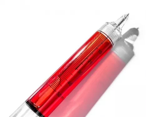 Rašiklis "Švirkštas", 28,5 x 3 cm