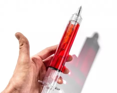 Rašiklis "Švirkštas", 28,5 x 3 cm