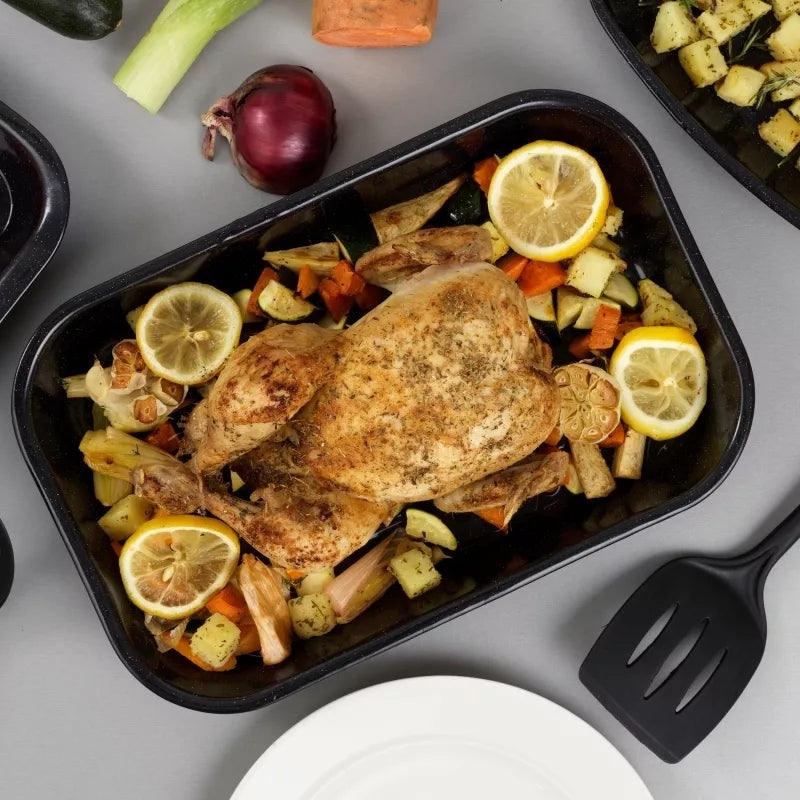 Russell Hobbs Cw20701Eu Roaster And Chop Padėklų Rinkinys 3Vnt