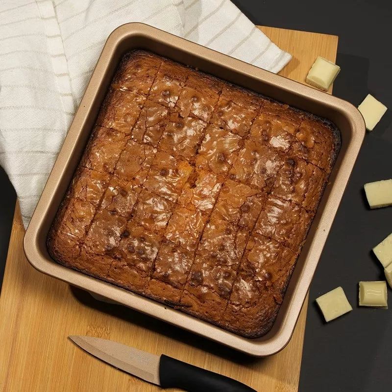 Russell Hobbs Rh02148Geu7 Turtinga Kvadratinė 22 cm Auksinė Keptuvė