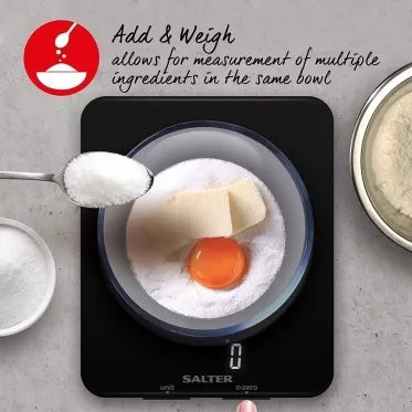 Virtuvės svarstyklės Salter 1180 BKDR Phantom Digital - Black