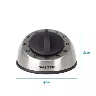 Laikmatis Salter 338 SSBKXR15 Stainless Steel Mechanical