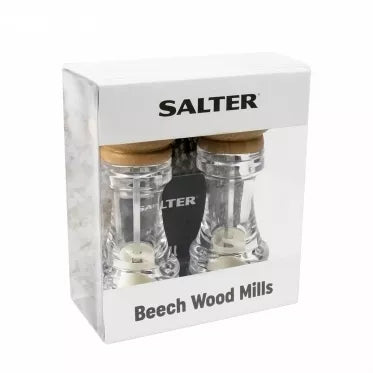 Malūnėliai Salter 7607 WDXR Beech Wood Mills Twin