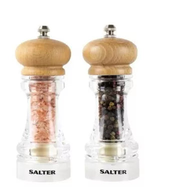 Malūnėliai Salter 7607 WDXR Beech Wood Mills Twin