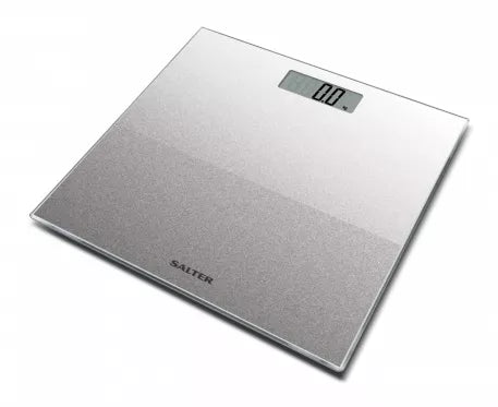 Svarstyklės Salter 9037 SVGL3R Salter Glass Electronic Digital Bathroom - Silver Glitter