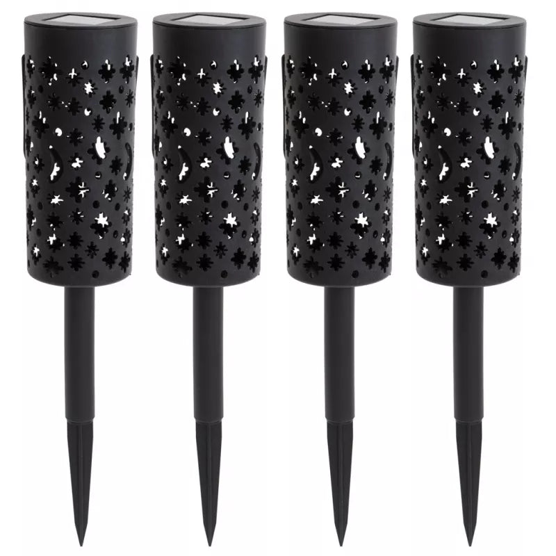 Saulės Baterijos Žibintai, 4 Vnt