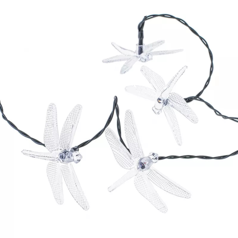 Saulės Dragonfly Sodo Žibintai 6,5 M 30Led Multicolour