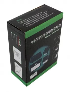 Saulės energijos belaidis 30 LED šviestuvas su judesio davikliu, 2200 mAh