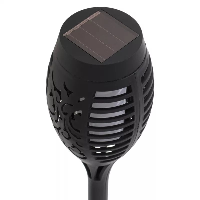 Saulės Įkraunami Sodo Žibintai, 12 LED, 4 Vnt.