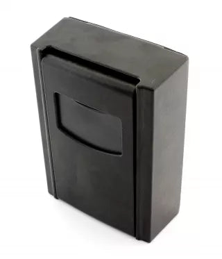 Užrakinama raktų dėžutė su slaptažodžiu, 12 x 8,7 x 4 cm juoda