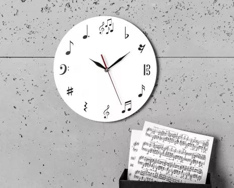 Sieninis laikrodis "Muzika", Ø 30 cm