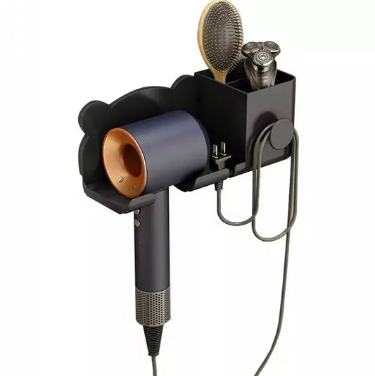 Sieninis Plukų Džiovinimo Laikiklis, Juodas